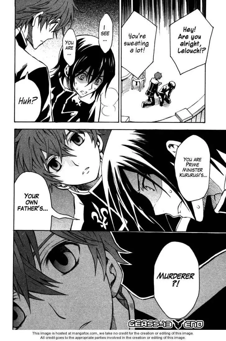 Code Geass: Lelouch of the Rebellion Chapter 13 24